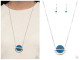 Ethereal Eclipse - Blue Necklace