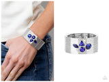 Flickering Fortune - Blue Bracelet