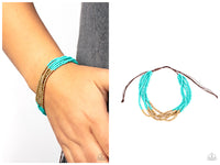 BEAD Bold - Blue Bracelet