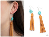All-Natural Allure - Blue Earring