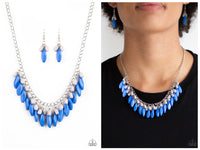 Bead Binge - Blue Necklace