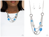 Oceanside Spa - Blue Necklace