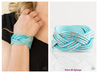 Big City Shimmer - Blue Bracelet