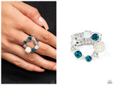 Butterfly Bustle - Blue Ring