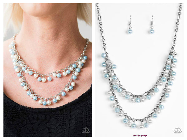 Beauty Shop Fashion - Blue Necklace