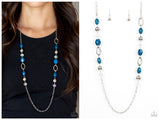 Vivid Variety - Blue Necklace