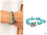 Love You to Pieces - Blue Bracelet