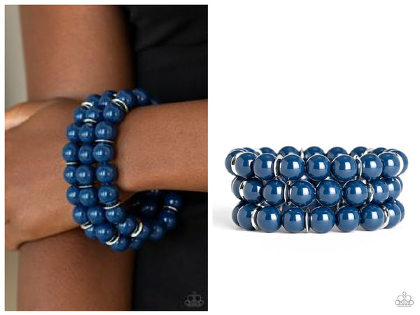 Chroma Collision - Blue Bracelet