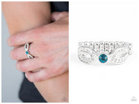 Extra Side Of Elegance - Blue Ring