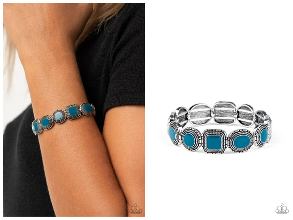 Vividly Vintage - Blue Bracelet