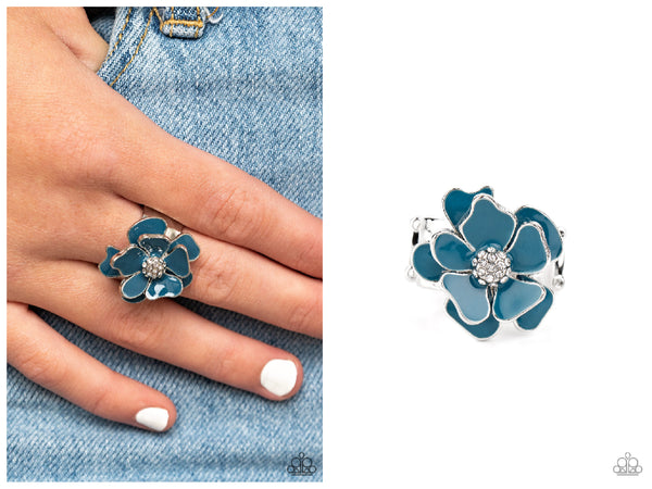 Hibiscus Holiday - Blue Ring