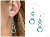 Bubble Bustle - Blue Earring