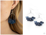 Flirty Florets - Blue Earring