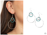 In An Orderly Fashion - Blue Earring