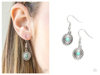 Wild In Wildflowers - Blue Earring