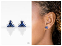 Prismatic Shine - Blue Post Earring