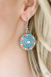 Caribbean Cruzin - Blue Earring