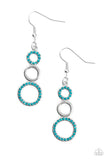 Bubble Bustle - Blue Earring
