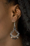Dazzling Date Night - Black Earring