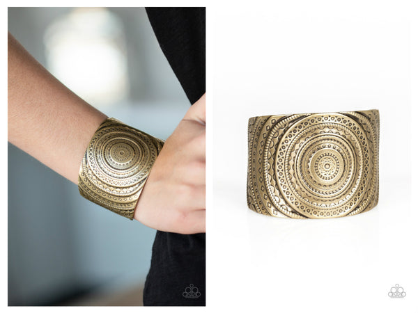 Bare Your SOL - Brass Bracelet