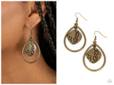 Artisan Refuge - Brass Earring