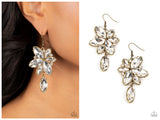 Radiant Retrospection - Brass Earring