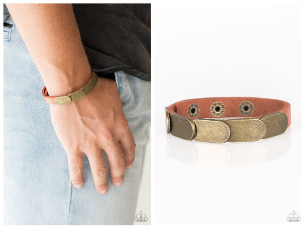 Brass Snap Bracelet