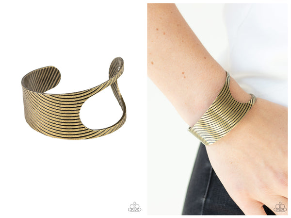 What GLEAMS Are Made Of - Brass Bracelet