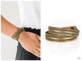 Rocker Rivalry - Brass Bracelet