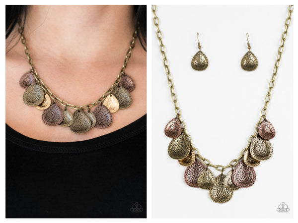 Storm Goddess - Brass Necklace