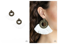 I Am Spartacus - Brass Post Earring