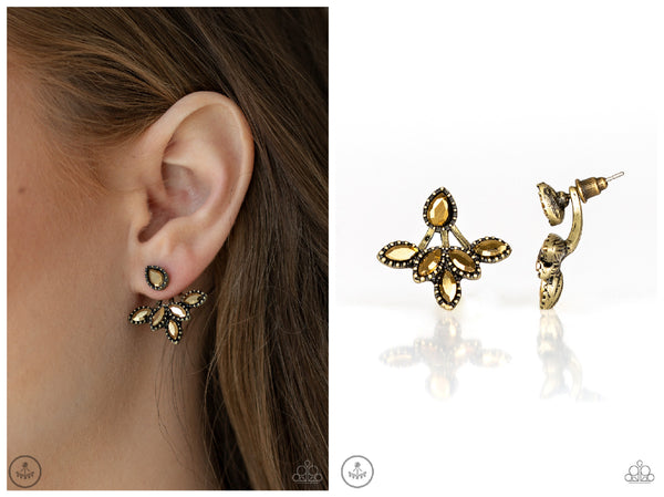 A Force To BEAM Reckoned With - Brass Post Earring