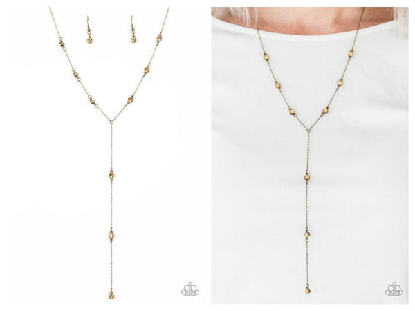 STARLIGHT The Way - Brass Necklace