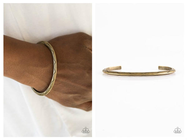 Desert Charmer - Brass Bracelet