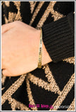 Think Like A Boss - Brass Bracelet