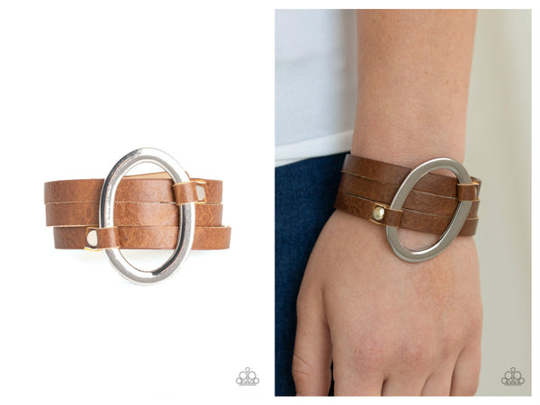 Cowgirl Cavalier - Brown Bracelet