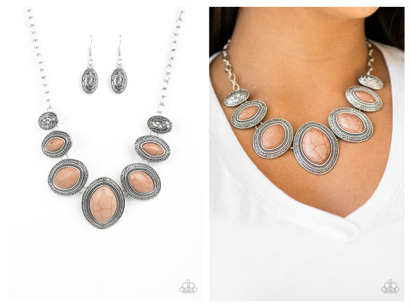 Sierra Serenity - Brown Necklace