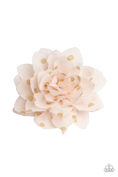 Dot Dot Dot - Brown Hair Clip