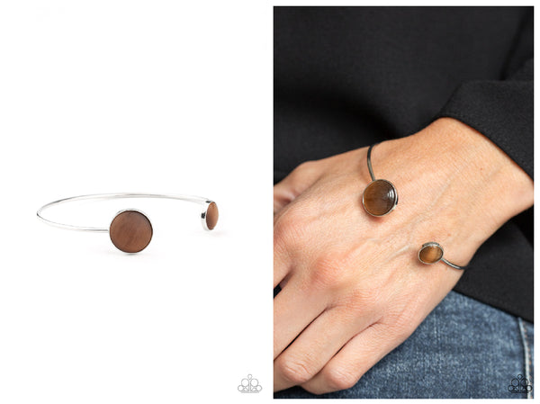 Brilliantly Basic - Brown Bracelet