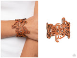 Butterfly Breeze - Brown Bracelet