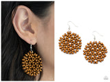 Summer Escapade - Brown Earring