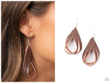 Thats A STRAP - Brown Earring