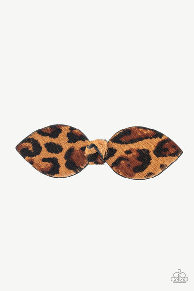 Meet and GRR-eet - Brown Hair Clip