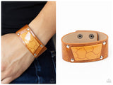 Geo Glamper - Brown Bracelet