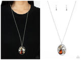 Scandalously Scattered - Brown Necklace