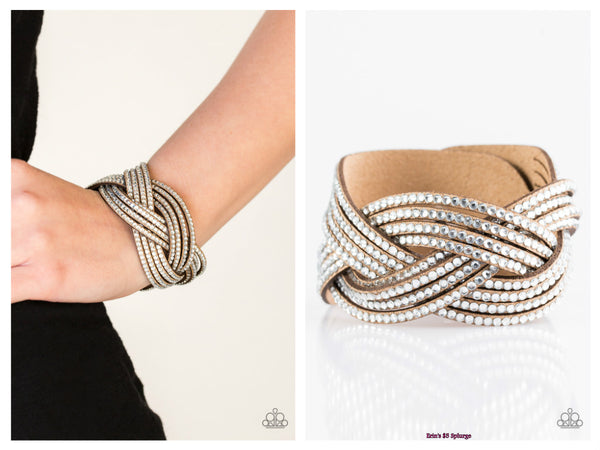 Big City Shimmer - Brown Bracelet