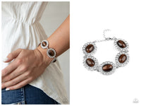 Demurely Diva - Brown Bracelet