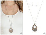 High Society Stargazing - Brown Necklace