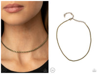 When in CHROME - Brass Choker