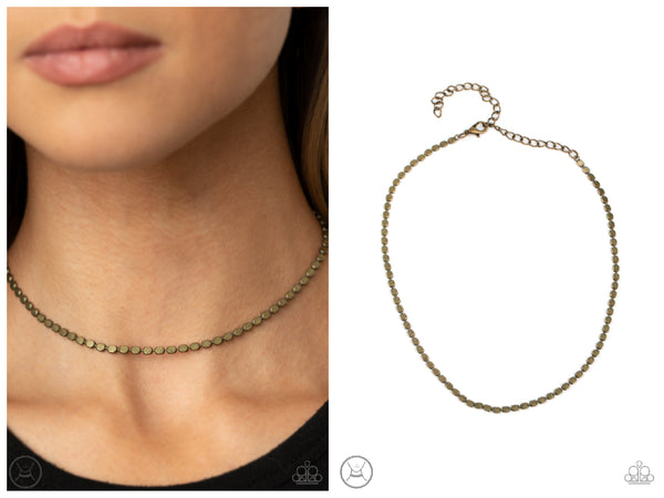 When in CHROME - Brass Choker